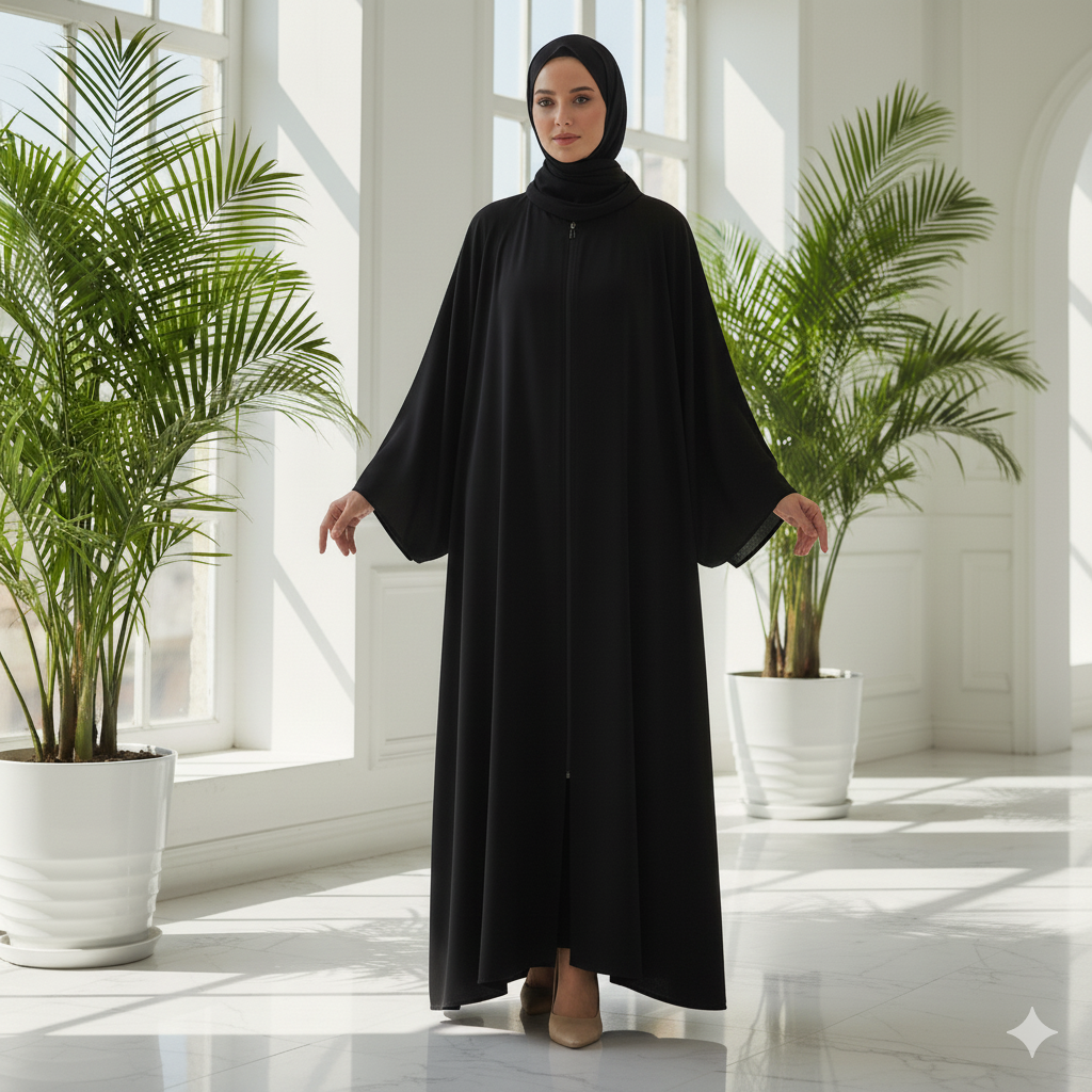 Plain Umrah Abaya